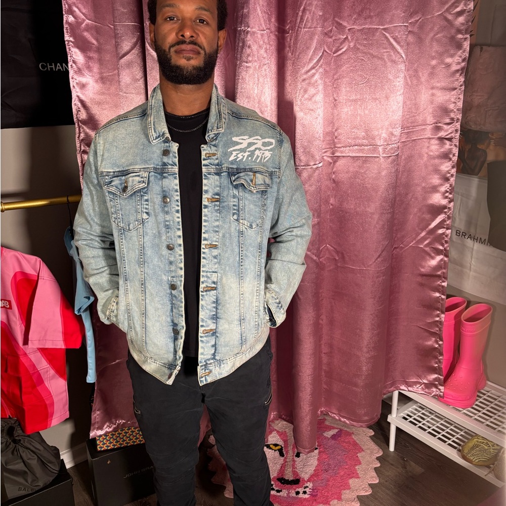 Men's Light Blue Denim Jacket
